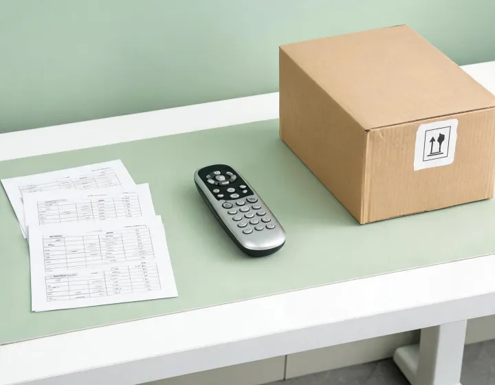 Chair procurement documents and controller prepared for review
